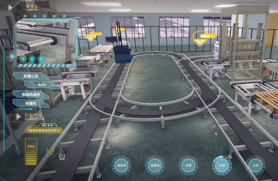 3D工廠仿真軟件展示如何接入廠房的實時數據